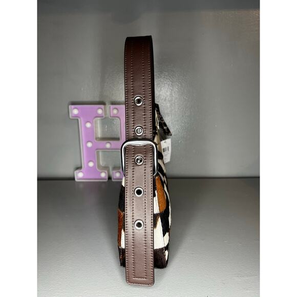 Coachtopia Shoulder Bag In Upcrafted Haircalf With Cow Print - Picture 2 of 13